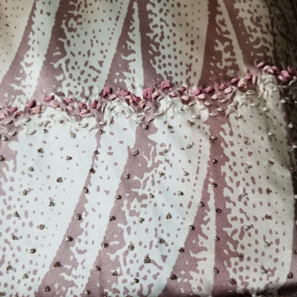 Due per Due Silk Skirt size 12 - Picture 6 of 6
